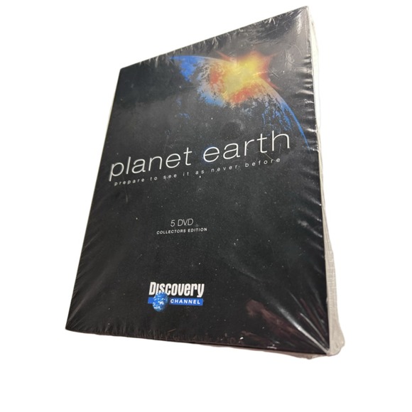 Discovery Channel Other - Discovery Channel Planet Earth DVD Box Set Unisex OS Black New Collector Edition